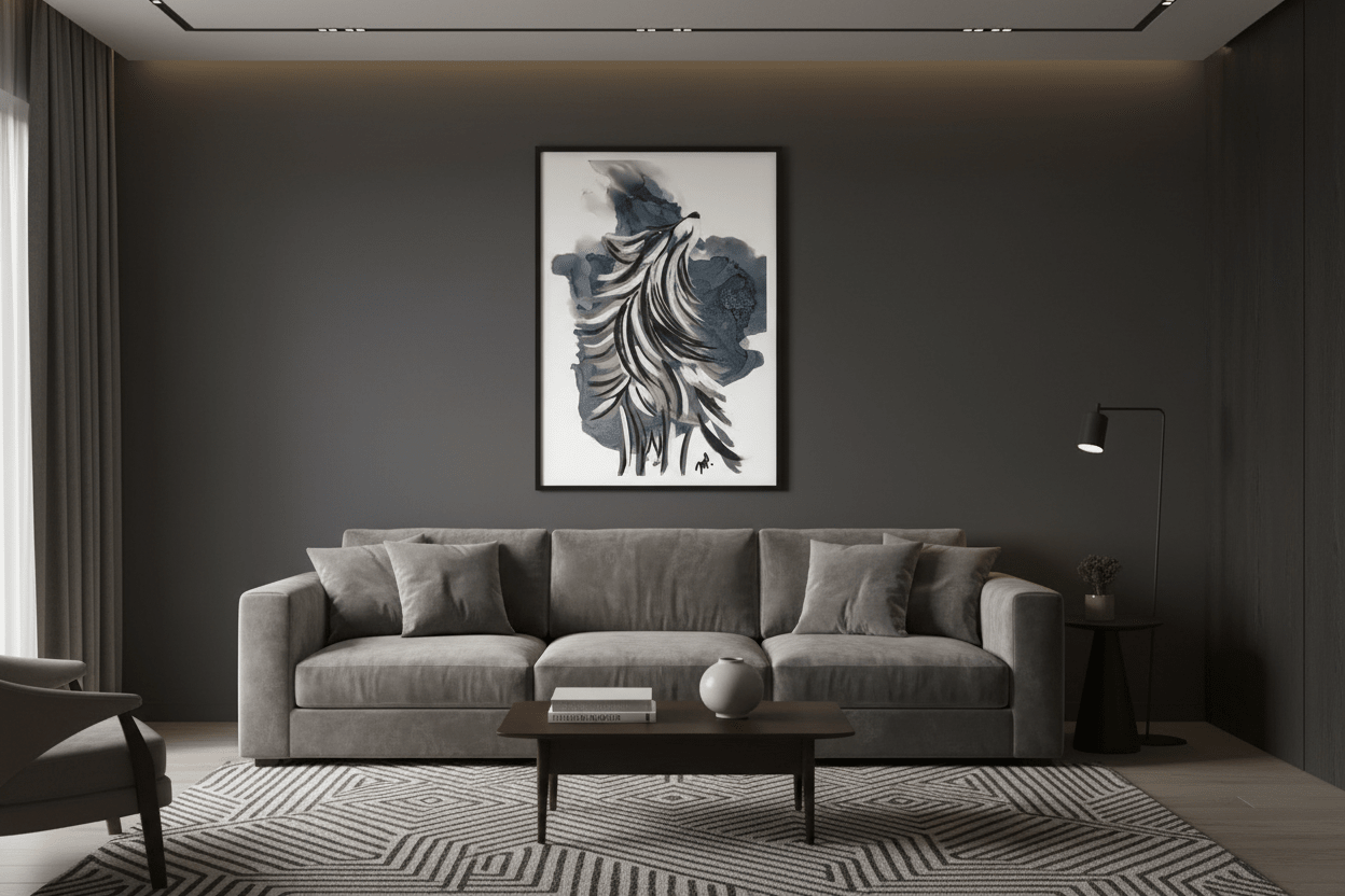 Signed 8x10" Prints - On The Wind, Wolf Spirit - Michelle Pashko Art