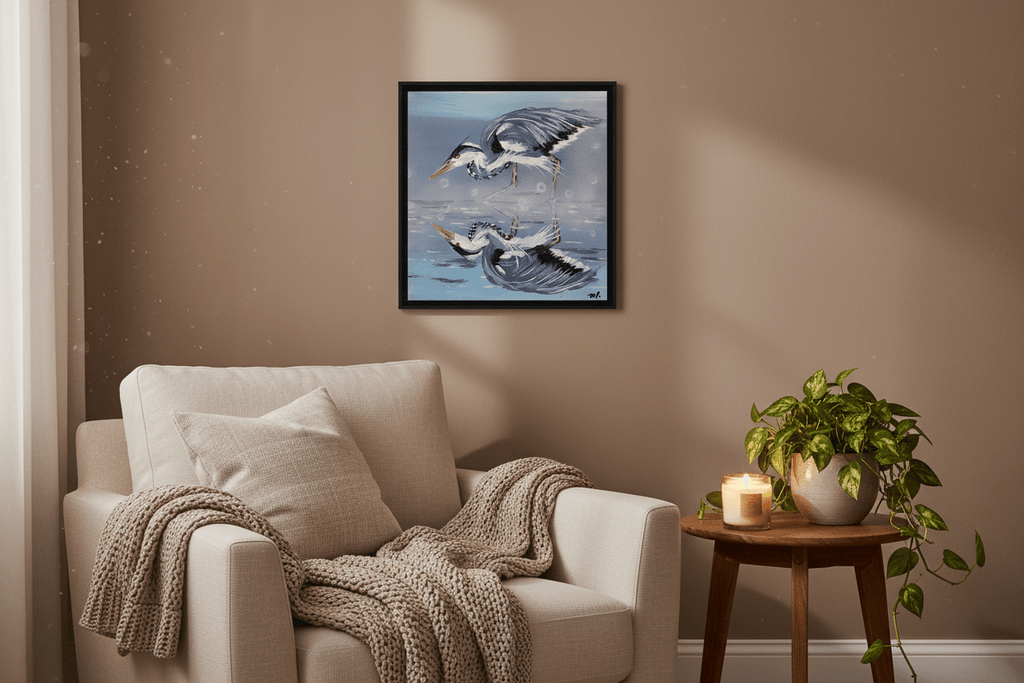 Signed Print From Original Artwork "Reflections" 8x10" - Michelle Pashko Art