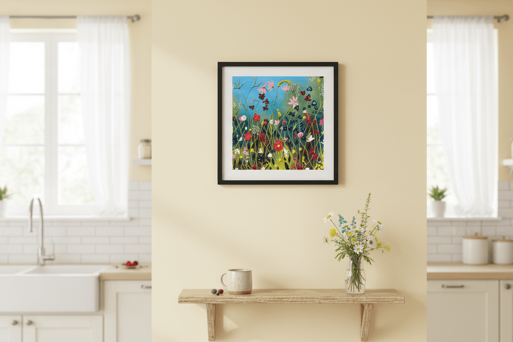 Field of Flowers Daydreaming - Limited Edition 8x10 Signed Numbered Prints - Michelle Pashko Art