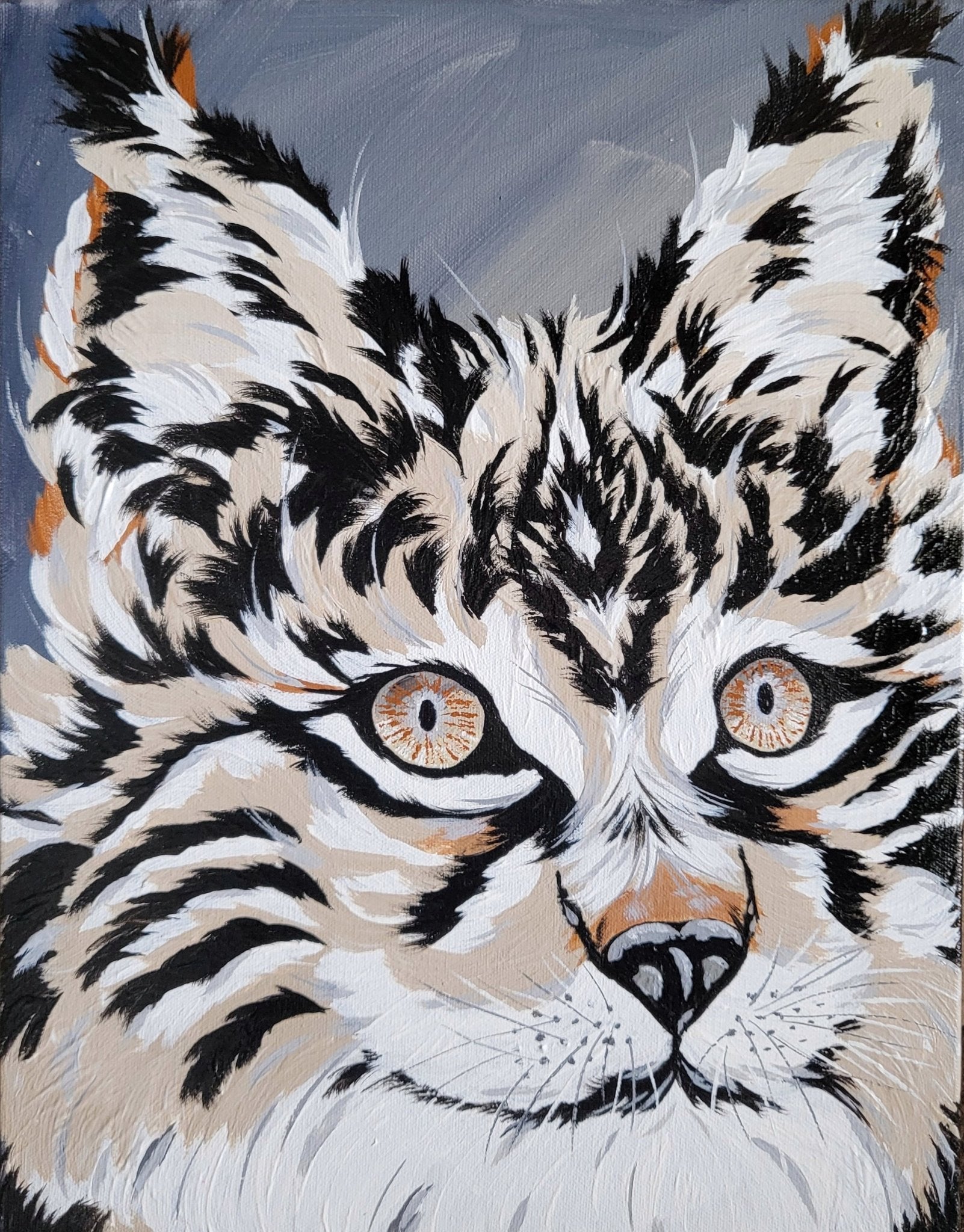 Bright Eyed and Bushy Tailed SOLD - Michelle Pashko Art