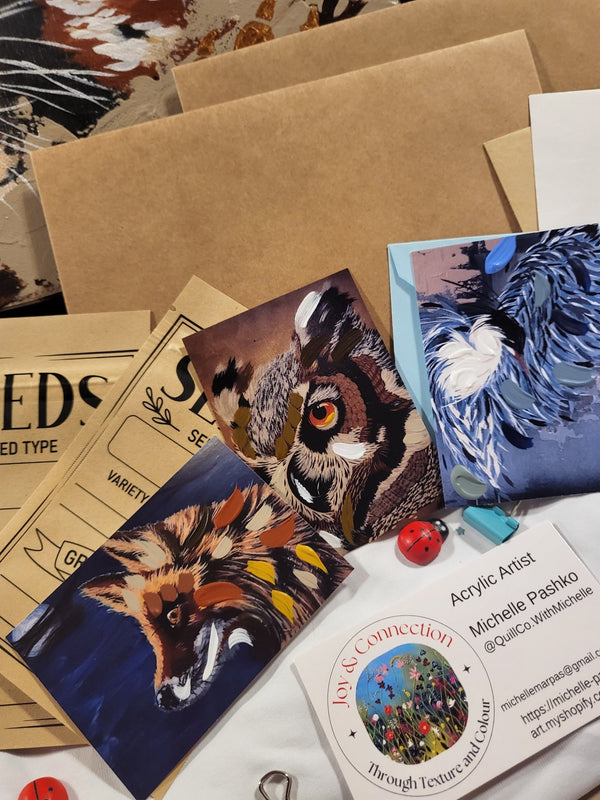 ACEO - Art Cards, Editions and Originals. Free Shipping - Michelle Pashko Art