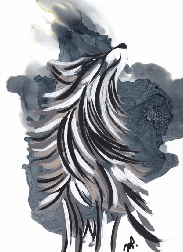 Limited Edition Signed and Numbered Prints - On The Wind - Michelle Pashko Art