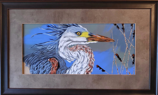 Signed Print from Original Artwork "In the Breeze" 8x10" - Michelle Pashko Art